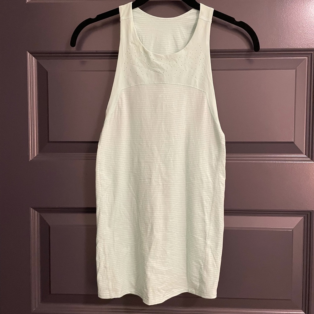 Lululemon Back Tie Tank Top Seafoam